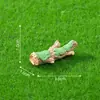 Série de paisagem em miniatura com esquilo realista e pinheiro acolhedor, decorações DIY para paisagismo de jardim com ornamentos suspensos e pequenas figuras