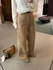Pantalones Mágicos Han Xun Maillard, Pantalones de Pana de Pierna Ancha Vintage de Cintura Alta Adelgazantes para Mujer, Colección Otoño 2026 27509