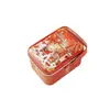 Caja de Lata Conejo Blanco Tarro de Dulces Caja de Hojalata Galleta Souvenir Empaque de Regalo de Chocolate Caja de Lata Portátil