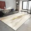 Alfombra Minimalista Italiana de Lujo Ligero Terciopelo de Cristal Decoración del Hogar Sala de Estar Alfombra Grande Lujo Ligero Sensación de Alta Gama Resistente a Manchas Alfombra de Mesita de Noche
