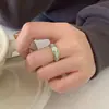 Anillo de Hada para Mujer Viento Diseño de Nicho Moda de Alta Gama Temperamento Retro Anillo de Dedo Abierto Ajustable Nueva Primavera Verano