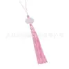 Abanico de Encaje con Accesorios para Cosplay Transfronterizo, Lujoso Abanico Plegable de Rosa Estilo Vintage Europeo, Estilo Fiesta de Té, Convención de Cómics, En Stock