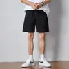 Shorts Deportivos de Seda Helada Finos de Verano para Hombre, Transpirables, Versátiles, Sueltos, Modernos, Coreanos, Casuales