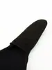 Guantes de Pesca de un Solo Dedo, Guantes de Pesca de un Solo Dedo Absorbentes de Sudor de Secado Rápido, Guantes de Pesca Negros, Guantes para Pesca con Mosca, Guantes para Pesca con Señuelo