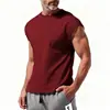 Aliexpress 2026 Camiseta Deportiva de Manga Corta para Hombre, Color Sólido, Transpirable, Sencilla, para Correr, Versátil, Fitness, Venta al por Mayor