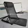 Cama Perezosa con Reposabrazos Respaldo Silla Cuerpo Humano Plegable Silla Perezosa para E-Sports Cama para Ancianos Silla Plegable Engrosada