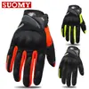 Guantes de Motocicleta Todoterreno Anticaída, Antideslizantes, Transpirables, para Carreras, de Dedo Completo para Hombres, Equipo de Verano para Motociclistas