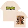 Camiseta Divertida de Tiburón Meme Tralala Tralero Cerebro Podrido Italiano