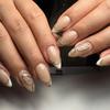 Uñas Postizas Populares al por Mayor Uñas Francesas Sencillas con Brillo Nude Pegatinas para Uñas Estilo Lujo Ligero Set de Uñas Postizas de 24 Piezas Lujo de Gama Alta