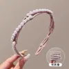 Diadema Plegable Retráctil Estilo Perla para Mujer No Elástica 2025 Nueva Pinza para el Cabello Portátil de Viaje Diadema para Lavarse la Cara