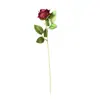 Rosa Única de Veludo Simulada 7cm Shopping Center Móveis para Casa Hotel Salão de Casamento Arranjo de Flores Rosa Noiva Segurando Flores Artificiais