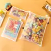 Bolsa de Armazenamento para Puzzles Lego, Bolsa de Malha Transparente com Zíper, Ferramenta de Classificação e Organização Doméstica para Blocos de Construção Infantis
