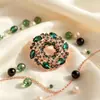 Broche de Flor Bauhinia Estilo Lujo Ligero de Moda Diseño Nicho Elegante Corsage de Vid Accesorios Nuevos para Pin de Traje