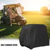 Cubierta de Carrito de Golf Transfronteriza de Amazon Cubierta para Club Car Cubierta contra el Polvo Tela Oxford Impermeable Cubierta para Coche Turístico
