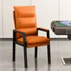 Modelo Moderno de Cadeira de Mahjong para Salas de Jogos, Casas de Chá, Cadeiras de Computador para Escritório e Uso Doméstico com Almofada Macia e Encosto