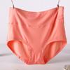 Ropa interior modal extragrande de color sólido para chicas gorditas Calzones de cintura alta para mujer Obesidad Talla grande para chicas gorditas