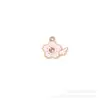 Mezcla de 15 Tipos de Serie Rosa Flor Unicornio Mariposa Aleación Esmalte DIY Accesorios Hechos a Mano Colgantes para Joyería Venta al por Mayor