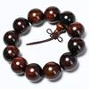 Ébano Jacarandá Sangue Madeira de Dragão Sândalo dourado 108 contas Jacarandá yabei folha pequena Jacarandá ouro seda sândalo 2.0 pulseira