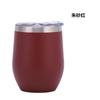 Fonte fábrica Amazon casca de ovo Copa 304 aço inox vinho tinto tinta arco-íris copo térmico copo U-Belly Egg Cup