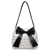 Bolso Casual de Gran Capacidad para Viajes Diarios para Mujer 2025 Nuevo Bolso de Hombro Personalizado de Color Contrastante Bolso de Mano para Estudiante Universitario