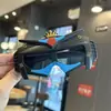 Gafas de sol para niños robot forma de chico genial niños transformers festival bebé mecha protección UV