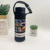 Tapa para Taza de Agua de 500ml Tela de Buceo Cubierta Protectora Elástica Correa Diagonal Bolso Térmico Engrosado Impresión al por Mayor