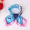 Lenço de Seda Profissional para Uso Bancário, Comissária de Bordo, Hotel, Etiqueta Móvel, Uniforme de Trabalho, Lenço Quadrado Pequeno, Lenço Colorido Feminino para Primavera e Verão