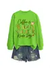 Suéter holgado color café Amazon Wish Sitio Independiente Moda Casual Nueva sudadera para mujer Comercio exterior