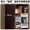 Librero de Madera Maciza Estante de Almacenamiento de Pie Sala de Estar Montado en la Pared Estilo Japonés Gabinete de Combinación Libre Almacenamiento Exhibición Librero Bajo