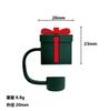 Tapón antipolvo de silicona de grado alimenticio para pajita de Navidad, de 10 mm, de vidrio, gran oferta en Amazon