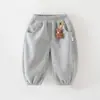 Pantalones de exterior de nuevo estilo para bebés y niños pequeños, pantalones deportivos de otoño A para bebé, pantalones deportivos casuales para niños, pantalones joggers, pantalones largos