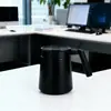 Caneca de Chá para Escritório de Aço Inoxidável 304 Transfronteiriça, Copo Térmico Portátil para Café ao Ar Livre, Caneca Simples Doméstica com Alça Atacado