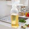 Garrafa Squeeze para Condimentos de Plástico, Dispensador com Controle de Óleo Anti-Gotejamento, Garrafa Squeeze para Molho de Soja Vinagre, Garrafa Squeeze para Molho de Salada Ketchup