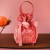 Nueva bolsa de mano para dulces de boda, bolsa para dulces, regalo de boda, bolsillo con cordón para dulces, disponible al por mayor