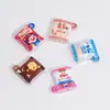 Collar de Cuentas de Caramelo Acrílicas con Agujero Cadena para Teléfono Móvil Llavero Accesorios para Joyería DIY Venta al por Mayor