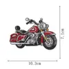 Vários patches bordados coloridos de motocicleta em estilo street americano para decoração DIY de jaquetas e bolsas para entusiastas de ciclismo