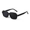 Gafas de Sol Cuadradas Europeas y Americanas, Gafas de Sol Retro de Moda Estilo Coreano, Versátiles para Hombres y Mujeres, Gama Alta, Protección UV, Transfronterizo