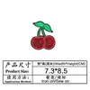 Fruta de Lentejuelas Fresa Zanahoria Sandía Uva Parches de Tela Bordados Accesorios para Ropa Accesorios Insignia Parche