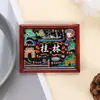 Imán de Refrigerador de Madera de Guilin Personalizado Pegamento Estéreo 3D Cultural y Creativo Sichuan Imán Creativo Conmemoración del Turismo de Ciudades Chinas