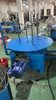 Soporte para desenrollar alambre alambre pequeño hueco tensión recogida y liberación pasando a través de máquina trenzadora máquina agrupadora vertical bobinado de alta velocidad alambre eléctrico tensión