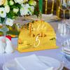BT304 arco acrílico en blanco transfronterizo número de mesa para boda tarjeta de mesa DIY personalidad