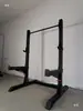 Rack de sentadillas comercial Grosor de pared M Rack de sentadillas abierto Rack de press de banca