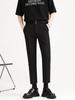 Pantalones de Verano para Hombre de Estilo Maduro Ligero Estilo Coreano Ajustado Pierna Cónica Pantalones de Negocios Pantalones Casuales para Hombre Pantalones Modernos al Tobillo