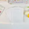 Bolsa de Embalaje de Tarjeta Translúcida Escarchada de Plástico Auto-Sellante Color Macarrón con Agujero para Colgar para Almacenamiento de Joyería, Ropa Interior y Calcetines