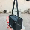 Bolsa Tote de Lona Encriptada Extra Grossa com Zíper e Tampa, Bolsa de Ferramentas de Lona, Bolsa de Armazenamento para Exterior, Ferragens