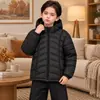 Ropa para niños, chaqueta de plumas para niños, nuevo estilo de invierno 2026, abrigo cálido para niños, ropa de invierno elegante para bebés niños