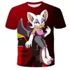 Moda de Verano Manga Corta Impresión Digital 3D Camiseta Casual Top para Niños Camiseta para Hombre Camiseta Europea y Americana