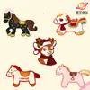 Parches Bordados de Dibujos Animados de Ponis Nuevos Más Vendidos para Sudaderas, Ropa Infantil, Bolsos, Accesorios de Decoración Hechos a Mano para Bricolaje