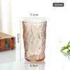 Taza de Glaciar colorida degradada estilo ins taza de café simple vaso de cerveza para el hogar vaso de jugo vaso de agua para la oficina