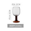 Copa vintage medieval mesopotámica de cristal con cuentas copa de cristal copa de champán copa de vino tinto copa para bebidas frías copa para vino de frutas copa de vino pequeña
